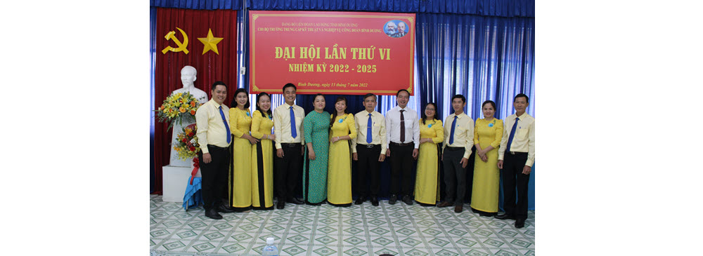 <p>Đại hội chi bộ trường lần VI, nhiệm kỳ 2022-2025</p>