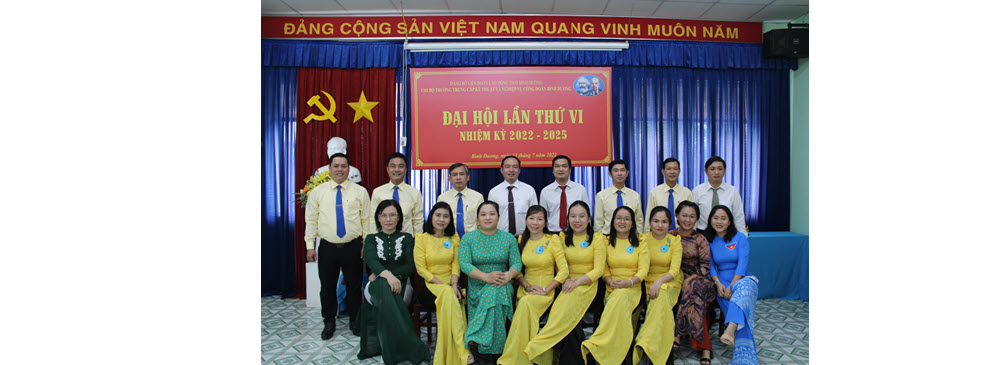 <p>Đại hội chi bộ trường lần VI, nhiệm kỳ 2022-2025</p>